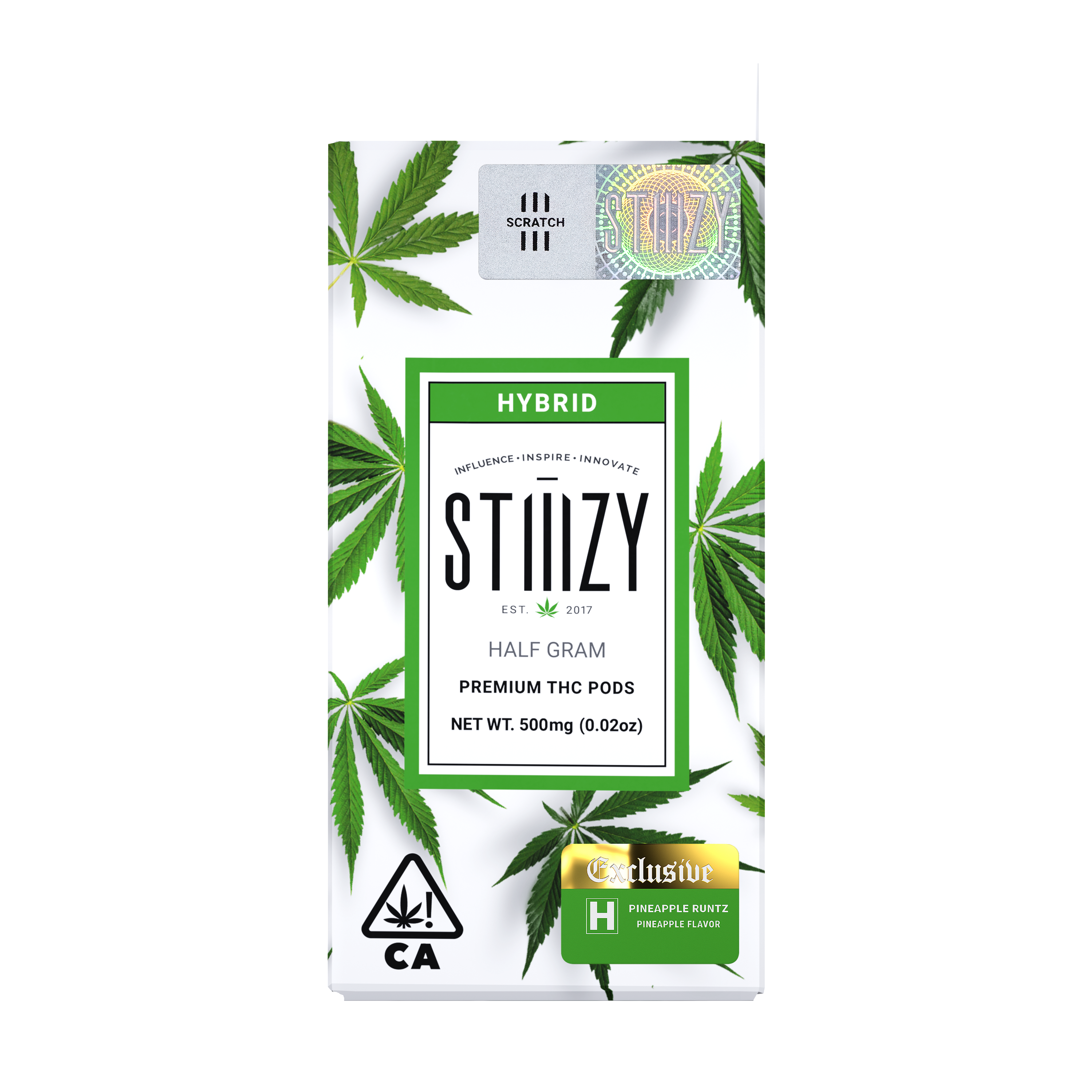Photograph of product: (DC) Stiiizy - Pineapple Runtz (Hybrid) Pod