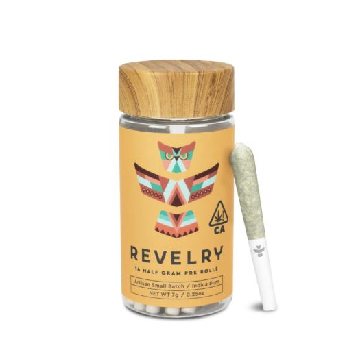 Photograph of product: Revelry 14pk Preroll 7g Brain Freeze