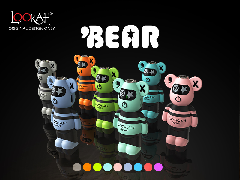 Photograph of product: Lookah Bear 510 Battery - 500mAh - Assorted