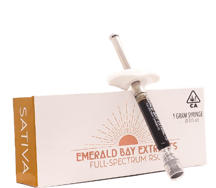 Photograph of product: Emerald Bay Extracts - Blue Dream - - Syringe - Oui'd