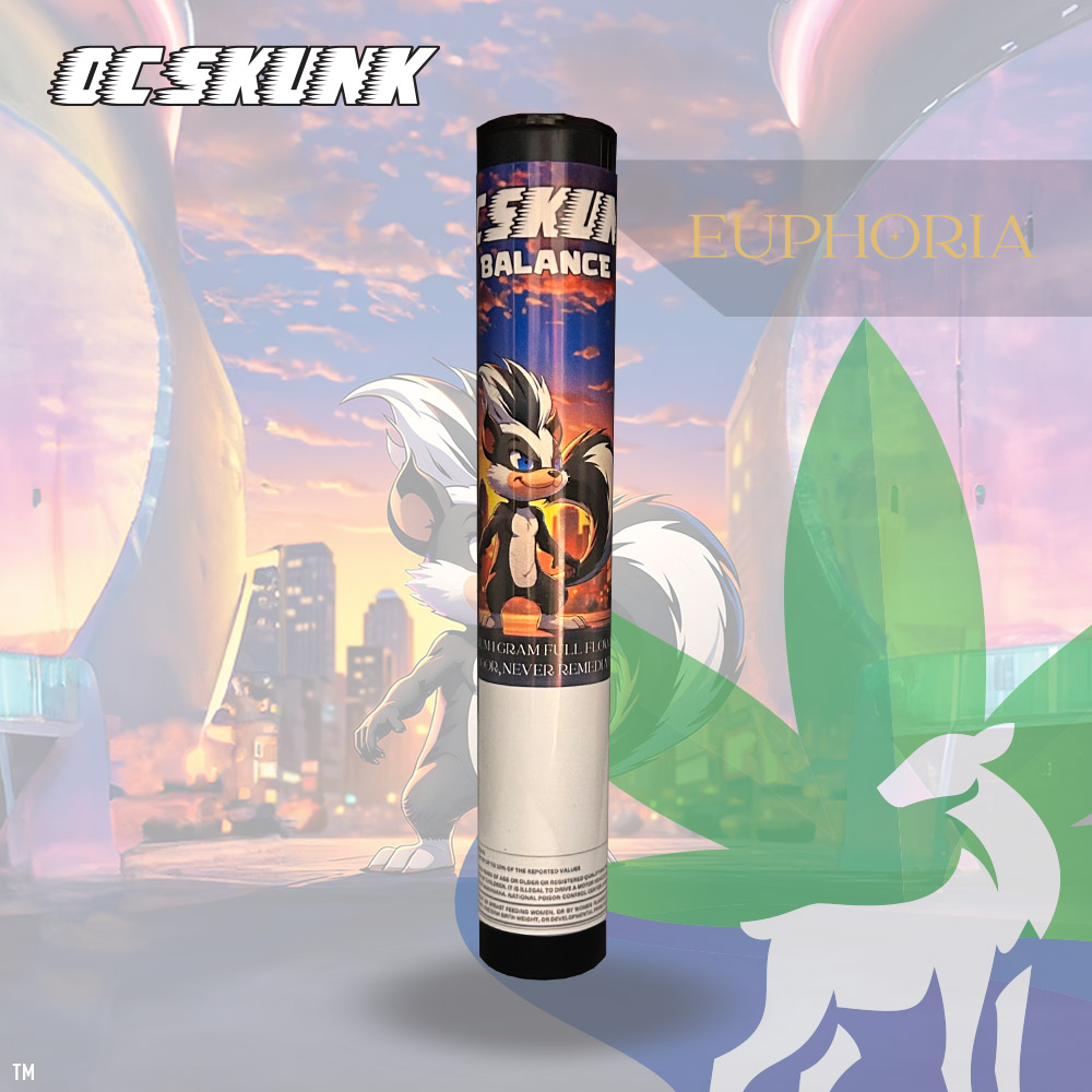 Photograph of product: OC Skunk - Euphoria - Pre-Roll (1g)