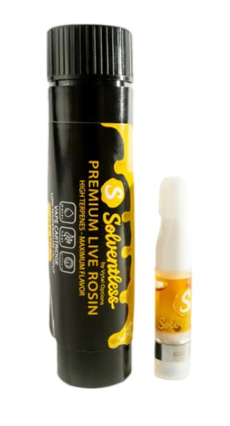 Photograph of product: Rose Fuzz Live Rosin Cart | 0.5g