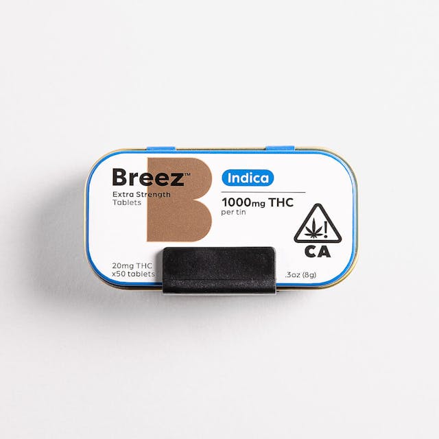 Photograph of product: Extra Strength Tablet Tins Oui'd - 20MG/1000MG Edible - 