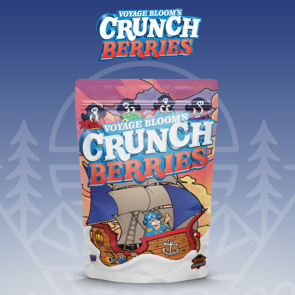 Photograph of product: VOYAGE BLOOM | CRUNCH BERRIES PREPACK - 3.5g