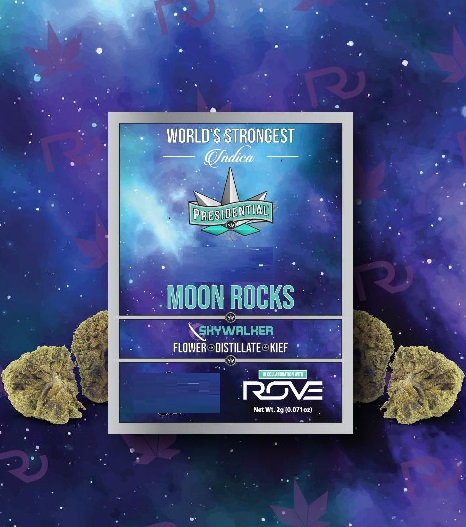 Photograph of product: Presidential | Skywalker (I) Moonrocks - 1.5g