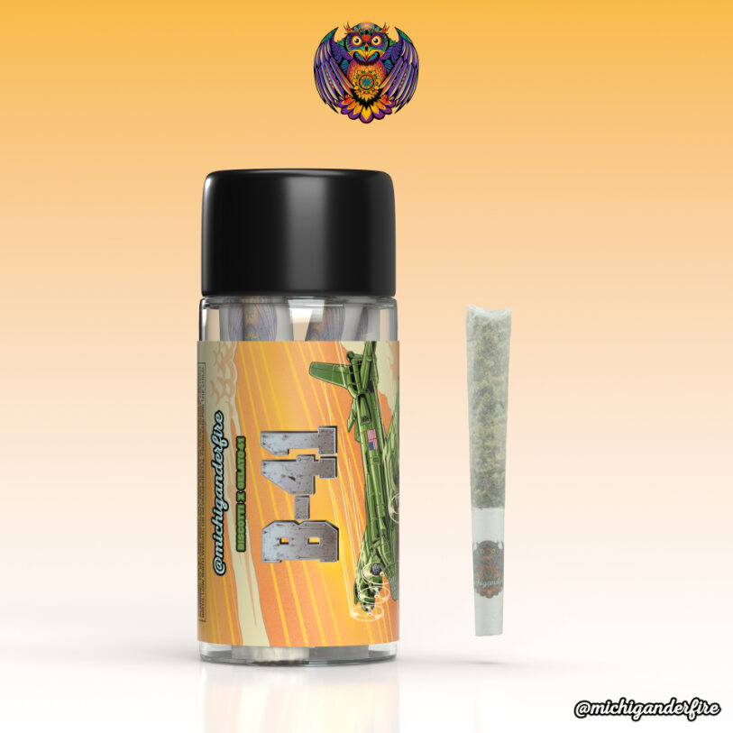 Photograph of product: B-41 - 5pk Pre-roll Packs - 2.5g