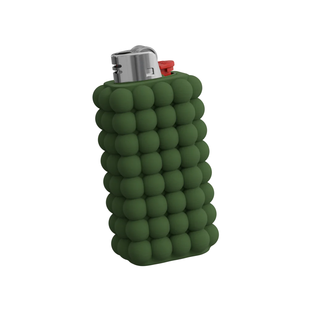 Photograph of product: Funky Forms Olive Bubble Lighter