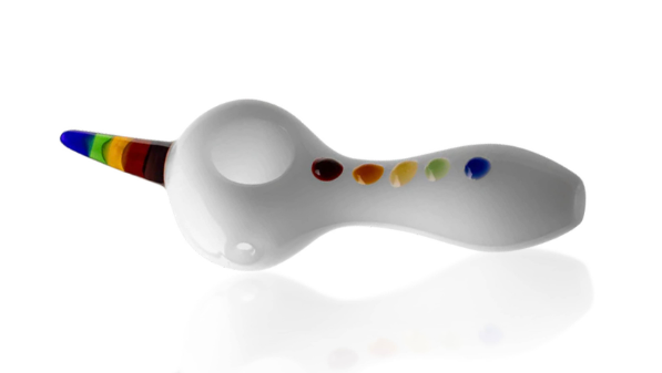 Photograph of product: Accessories | Unicorn Glass Pipe | Goody Glass