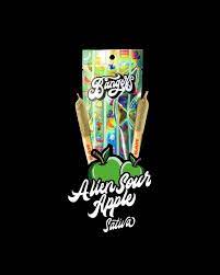 Photograph of product: BANGERS - ALIEN SOUR APPLE