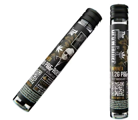 Photograph of product: Sour Diesel Moonrock Infused Pre-Roll