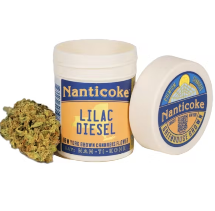 Photograph of product: Nanticoke | 3.5g Flower | Lilac Diesel