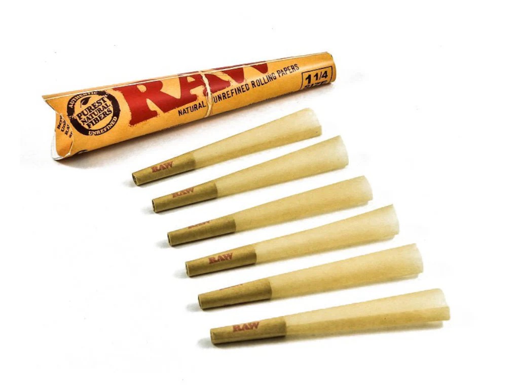Photograph of Product: Raw - Classic 1 1/4 Cones (6pk)