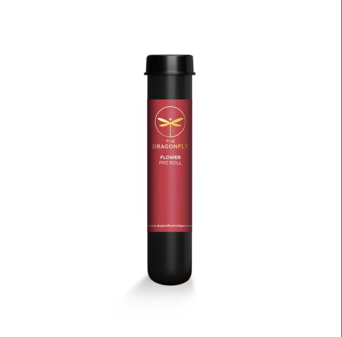 Photograph of product: DRAGONFLY | BANANA BASH | INFUSED | PRE ROLL