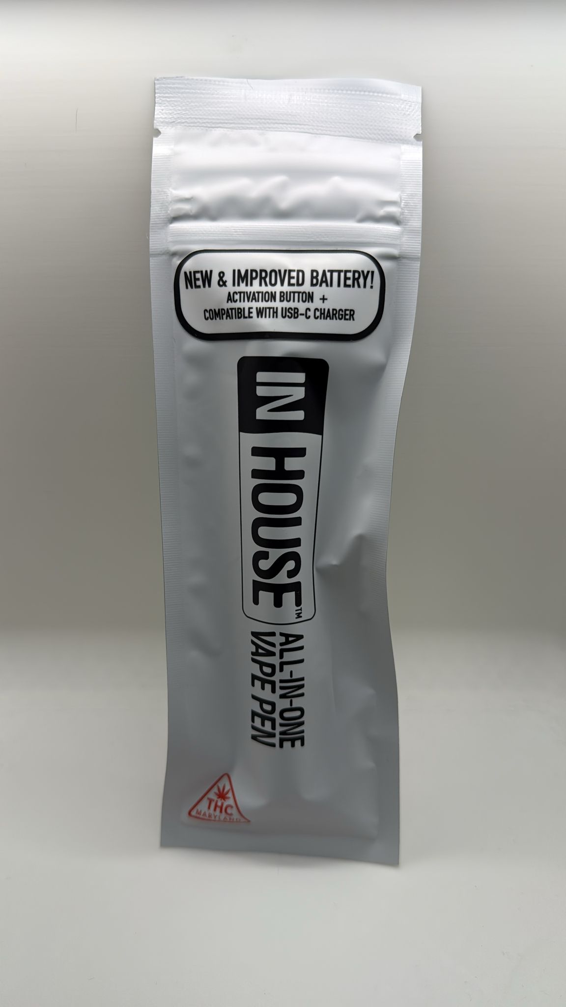 Photograph of product: In House Lemon OG Disposable 1g