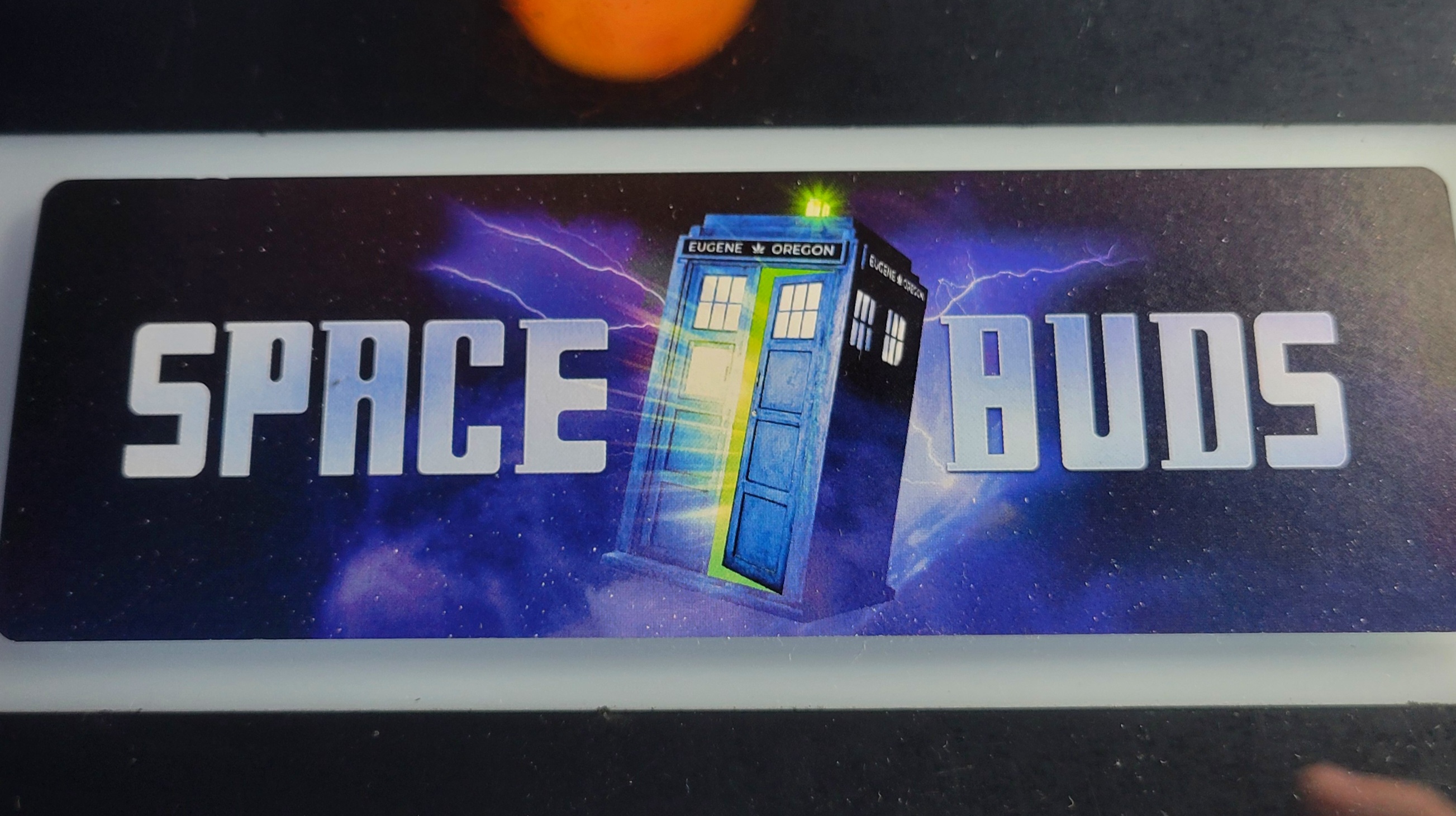 Photograph of product: Spacebuds - Sticker - Tardis