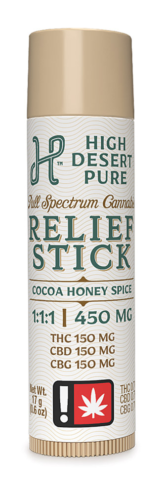 Photograph of product: High Desert Pure | Cocoa Honey Spice - Relief Stick