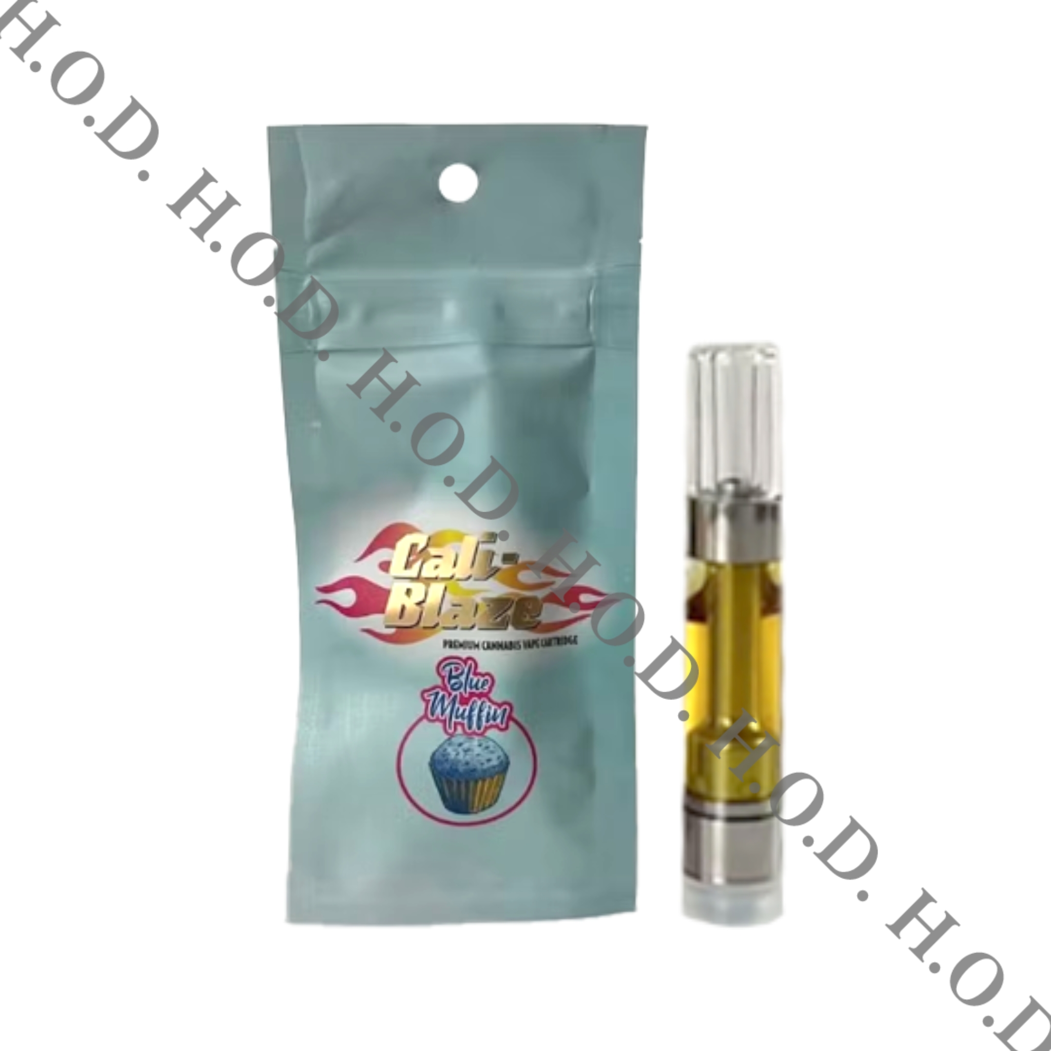 Photograph of product: Cali-Blaze Blue Muffin Cart 1g