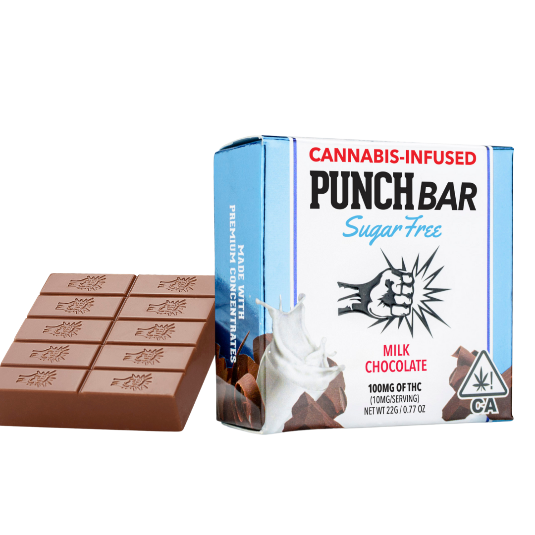 Photograph of product: MILK CHOCOLATE SOLVENTLESS ROSIN BAR (SUGAR FREE)