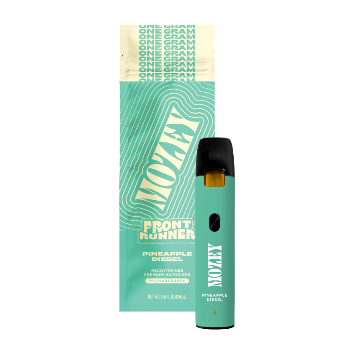 Photograph of product: Mozey Pineapple Diesel All-In-One Vape | 1g