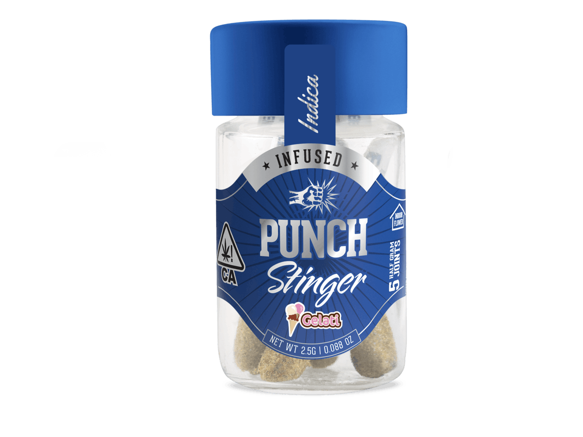 Photograph of product: GELATI 2.5G INFUSED PREROLL 5 PACK