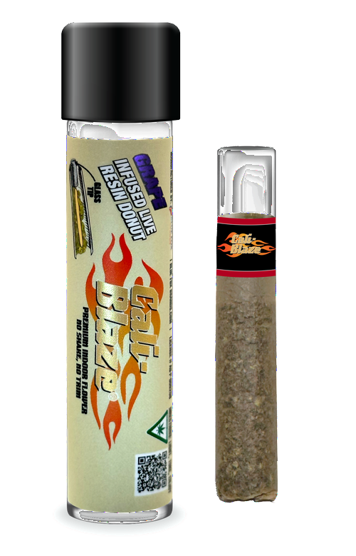 Photograph of product: Grape | Infused | Donut | 1.2g