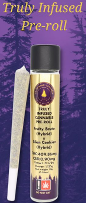 Photograph of product: Entourage - Red Velvet x Frosted Mint Cake - Infused Preroll