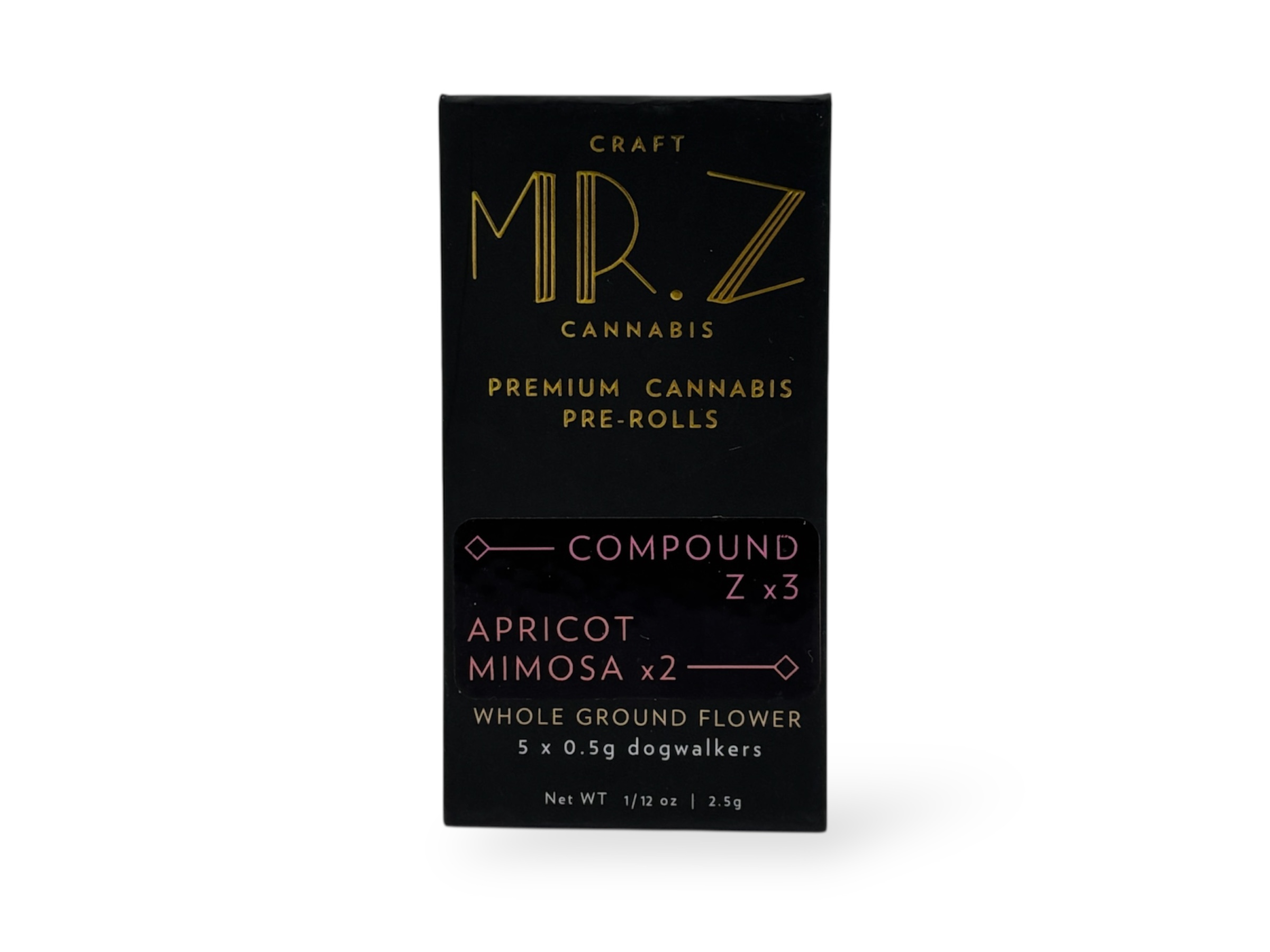 Photograph of product: Apricot Mimosa/Compound Z Dogwalker 5 Pack