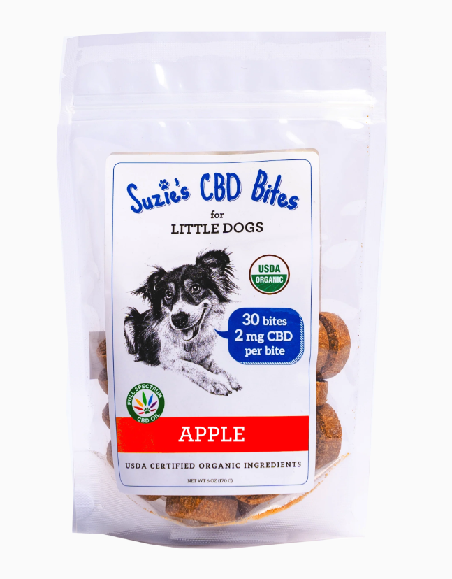 Photograph of product: 60mg CBD  Apple Small Dog Treats