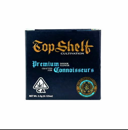 Photograph of product: Top Shelf - Garlic Gas 3.5g Indica