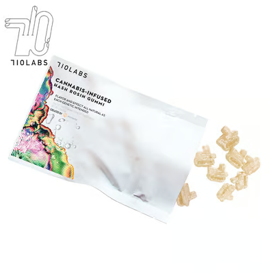 Photograph of product: FAUX FAUNA F2 #5 100MG LIVE ROSIN GUMMIES