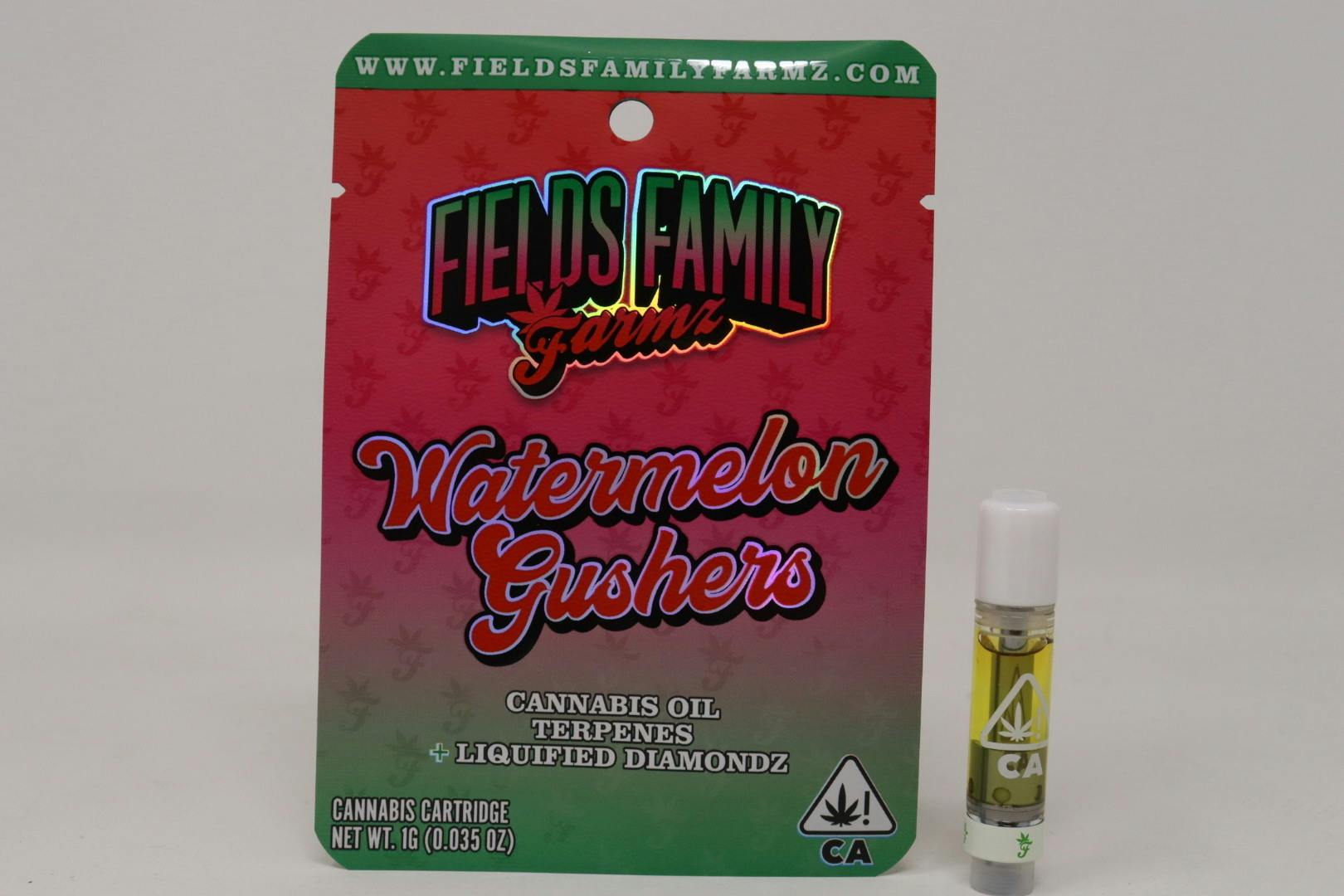 Photograph of product: DIAMOND CART - WATERMELON GUSHERS (1G)