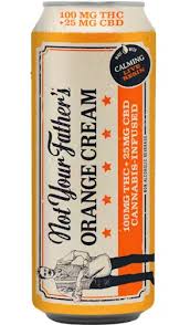 Photograph of product: [Not Your Father's] TH-oui Soda - 100mg - Orange Cream (H)