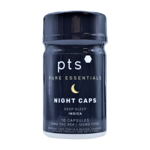 Photograph of product: Capsules Night Caps [10pk] | 100mg