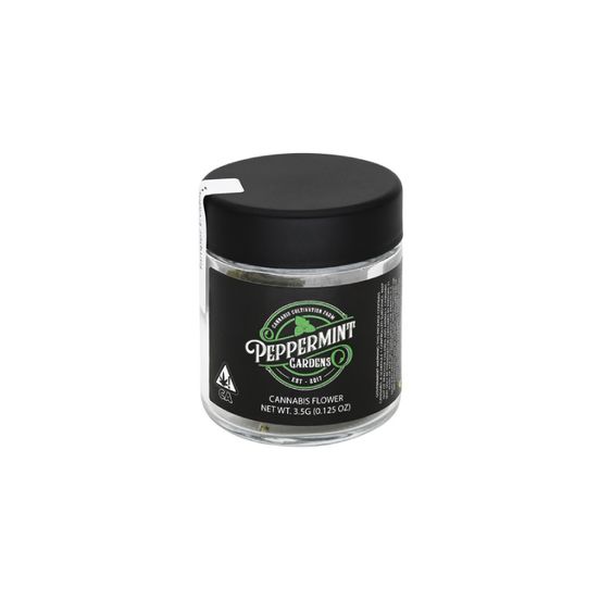 Photograph of product: Peppermint Gardens Flower GP x Zkittlez 3.5g - 