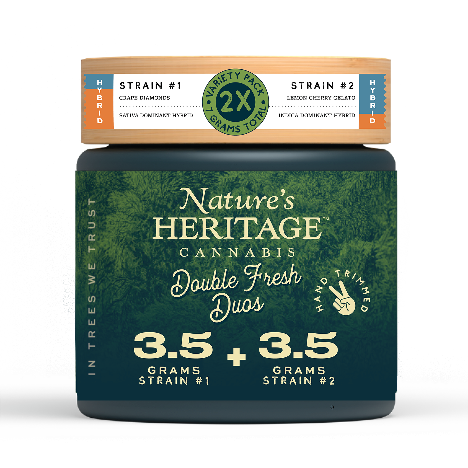 Photograph of product: Double Fresh Duos Governmint Oasis + Lemon Margy 7g