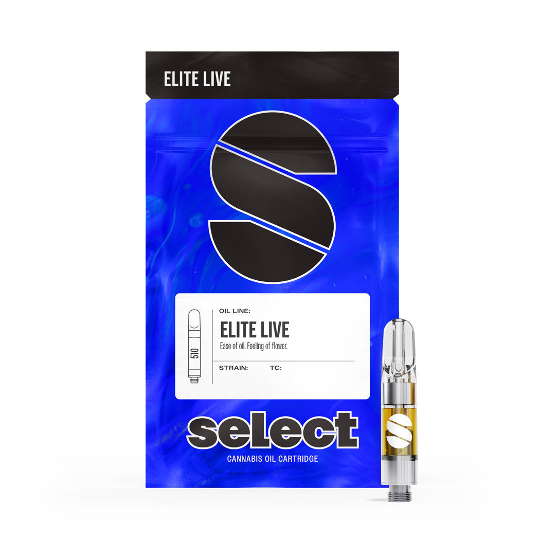 Photograph of product: 0.5g Blue Dream Elite Live Cartridge