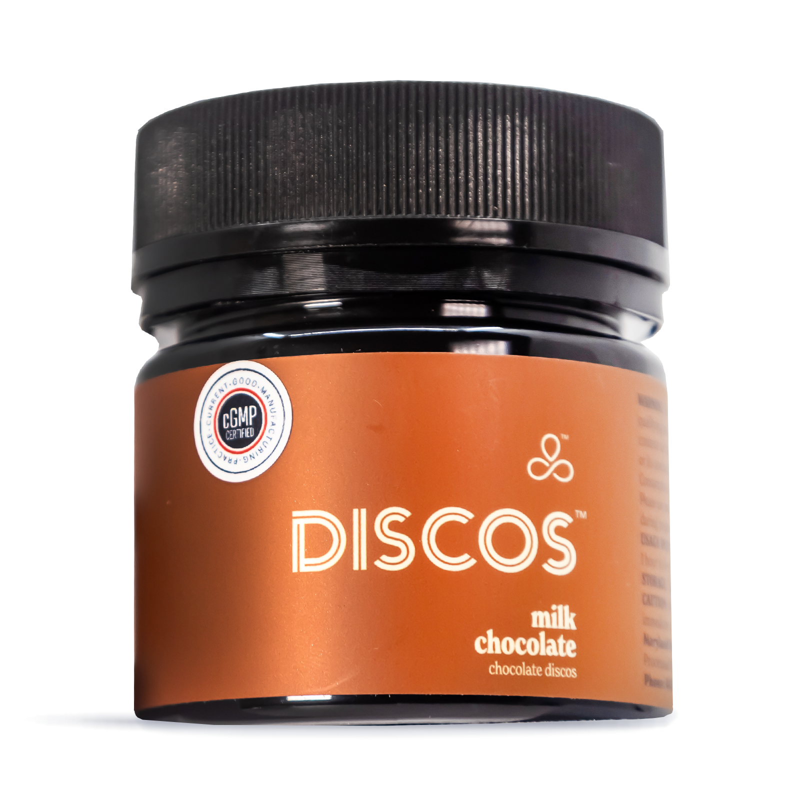 Photograph of Product: White Chocolate Discos (10mg/100mg)(Evermore)