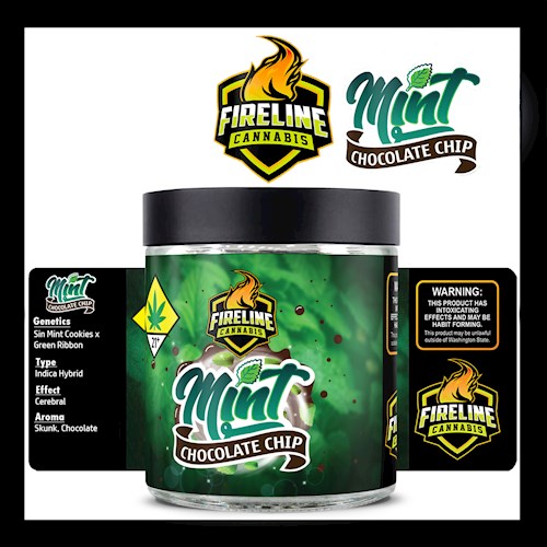 Photograph of Product: FL Mint Chocolate Chip (I) 3.5g
