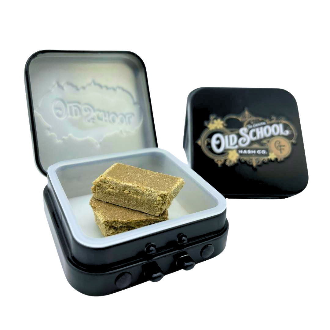 Photograph of product: Old School au chocolat - 1g Brick au chocolat - Strawberry Haze