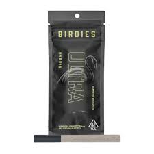 Photograph of product: Birdies Ultra Hybrid .84g Infused Preroll 3pk