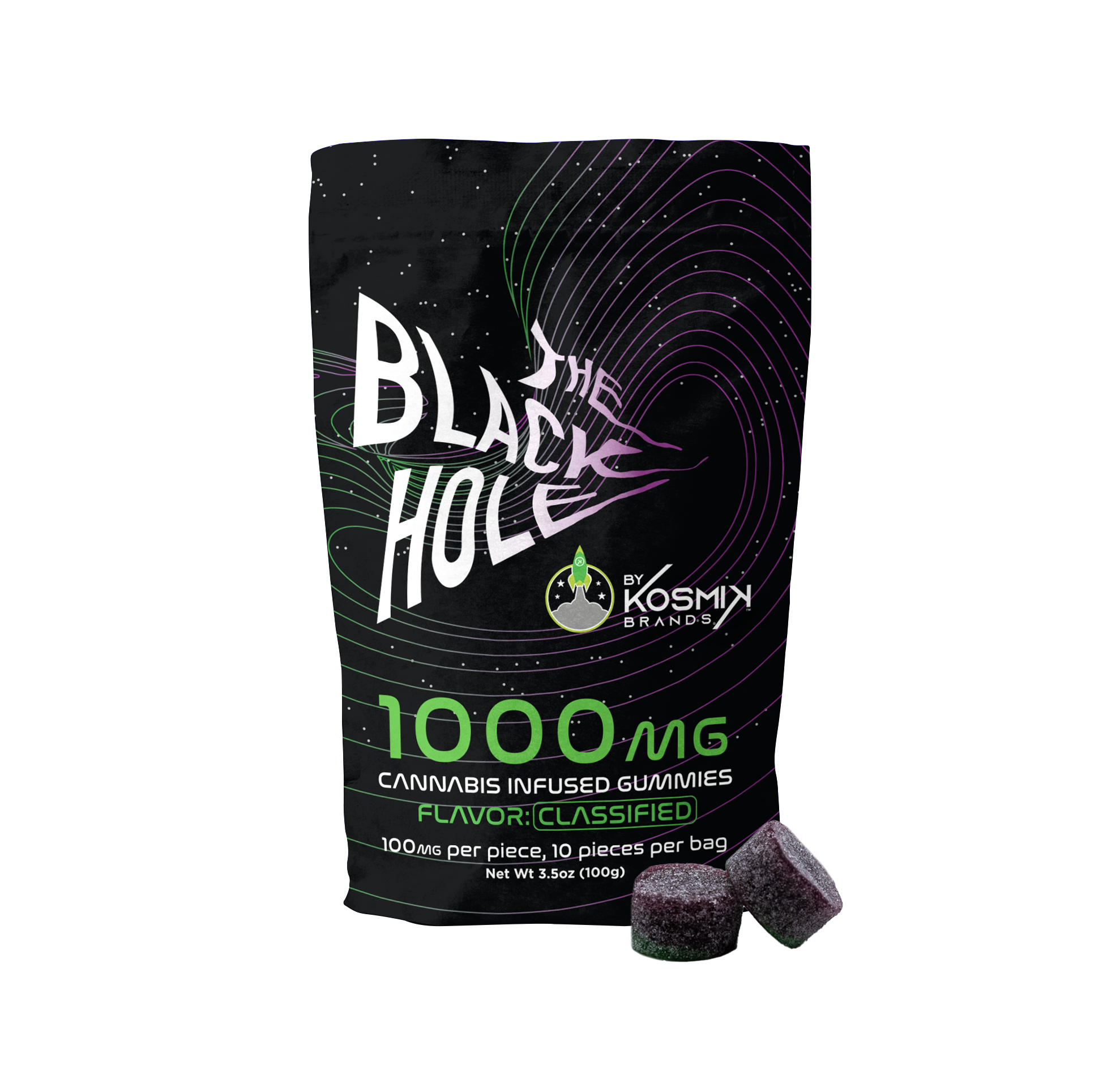 Photograph of product: Black Hole Green