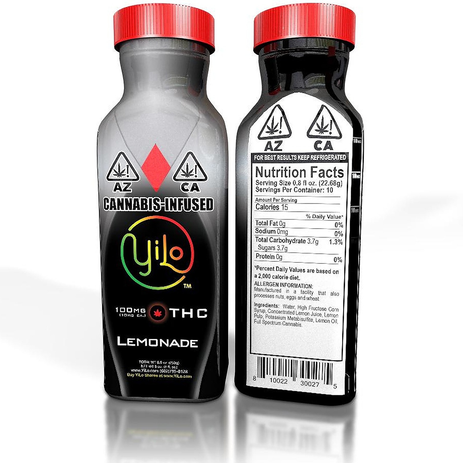 Photograph of product: Lemonade Drink Hybrid 100mg