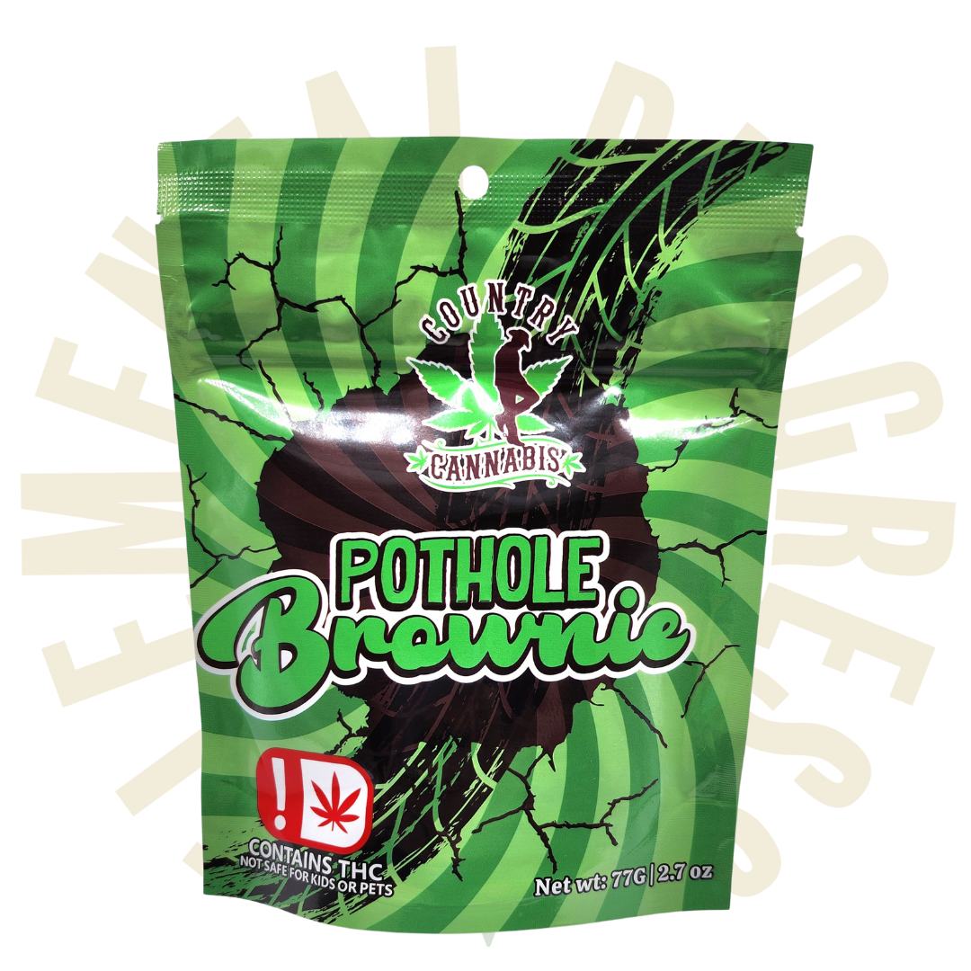 Photograph of product: Country Oui'd Edibles - Pot Hole Brownie