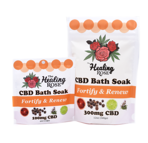 Photograph of product: Fortify & Renew CBD Bath Soak 4oz