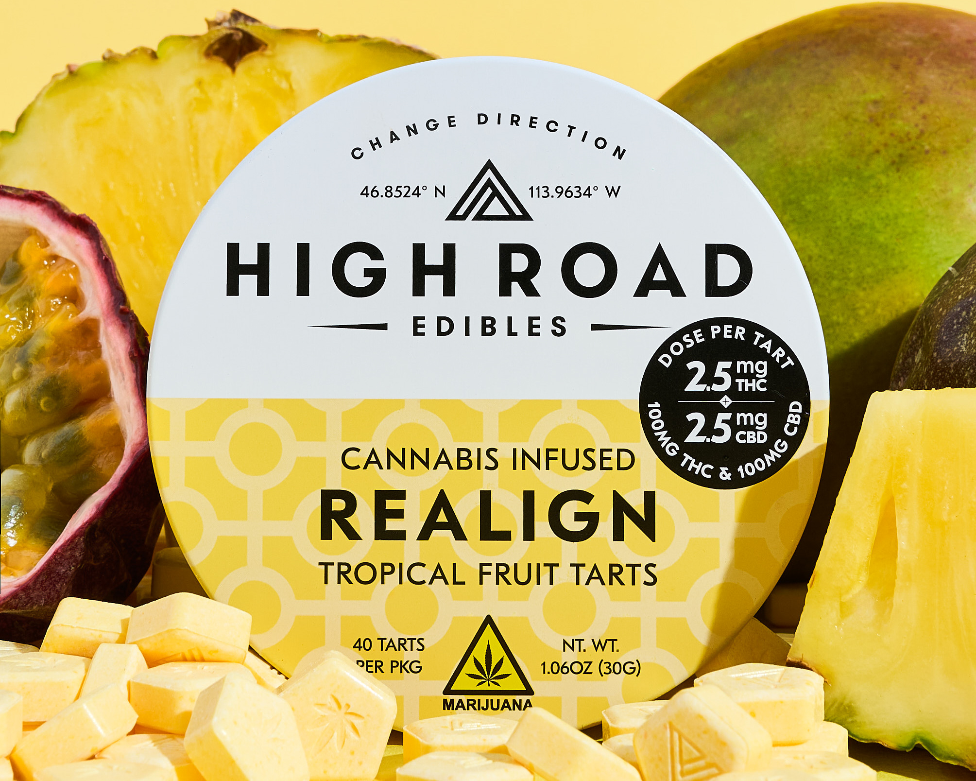Photograph of product: Fruit Tarts | High Road | Realign Tropical