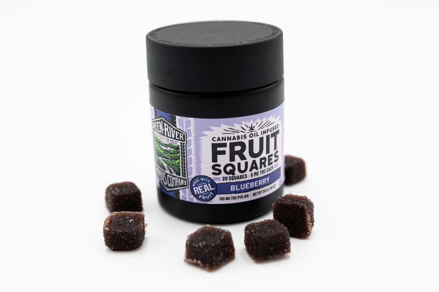 Photograph of product: Blueberry Fruit Squares