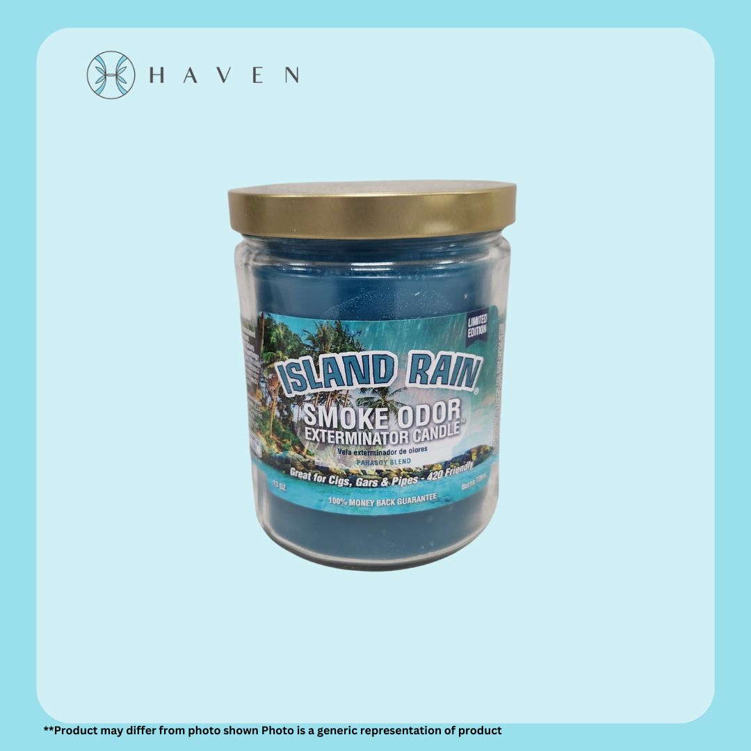 Photograph of product: 13oz Island Rain Candles