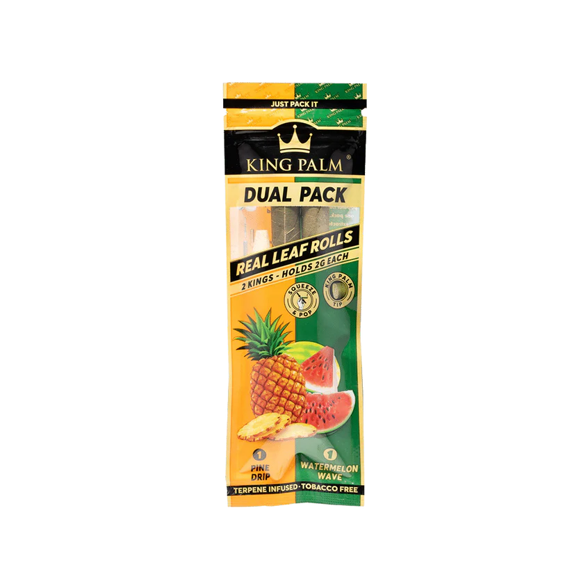 Photograph of product: Accessory - King Palm- Dual Pack Pineapple & Watermelon 2pk Rolls