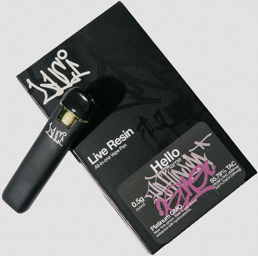 Photograph of Product: Luci: Platinum GMO live resin All in One vape pen