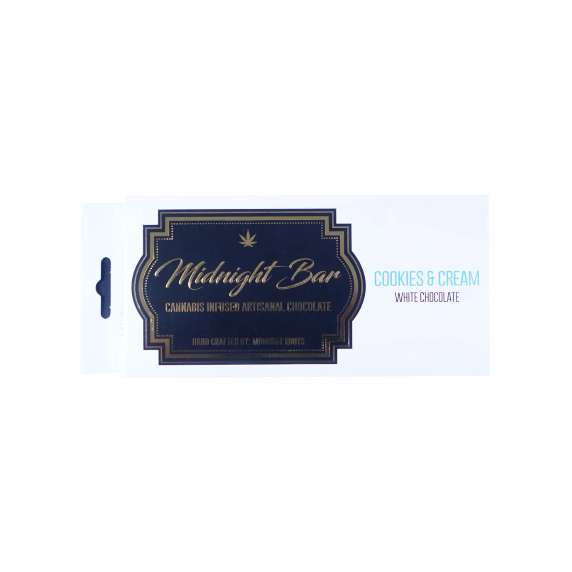 Photograph of product: AU Midnight: Cookies N Cream 200mg Chocolate Bar